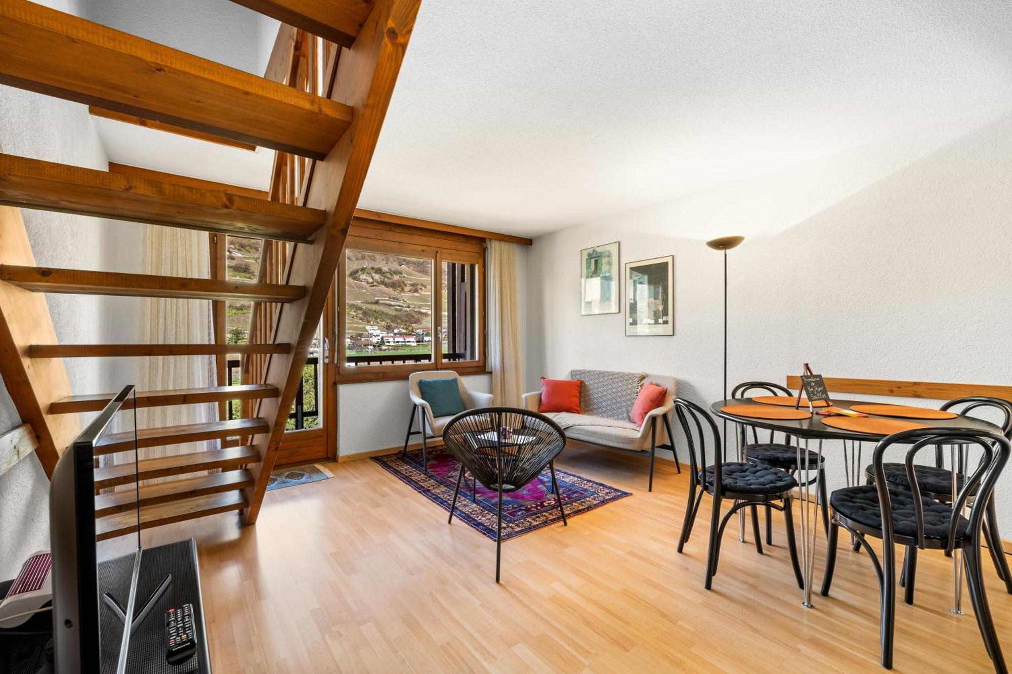 Duplex Cosy Aux Bains De Saillon Daire Dış mekan fotoğraf