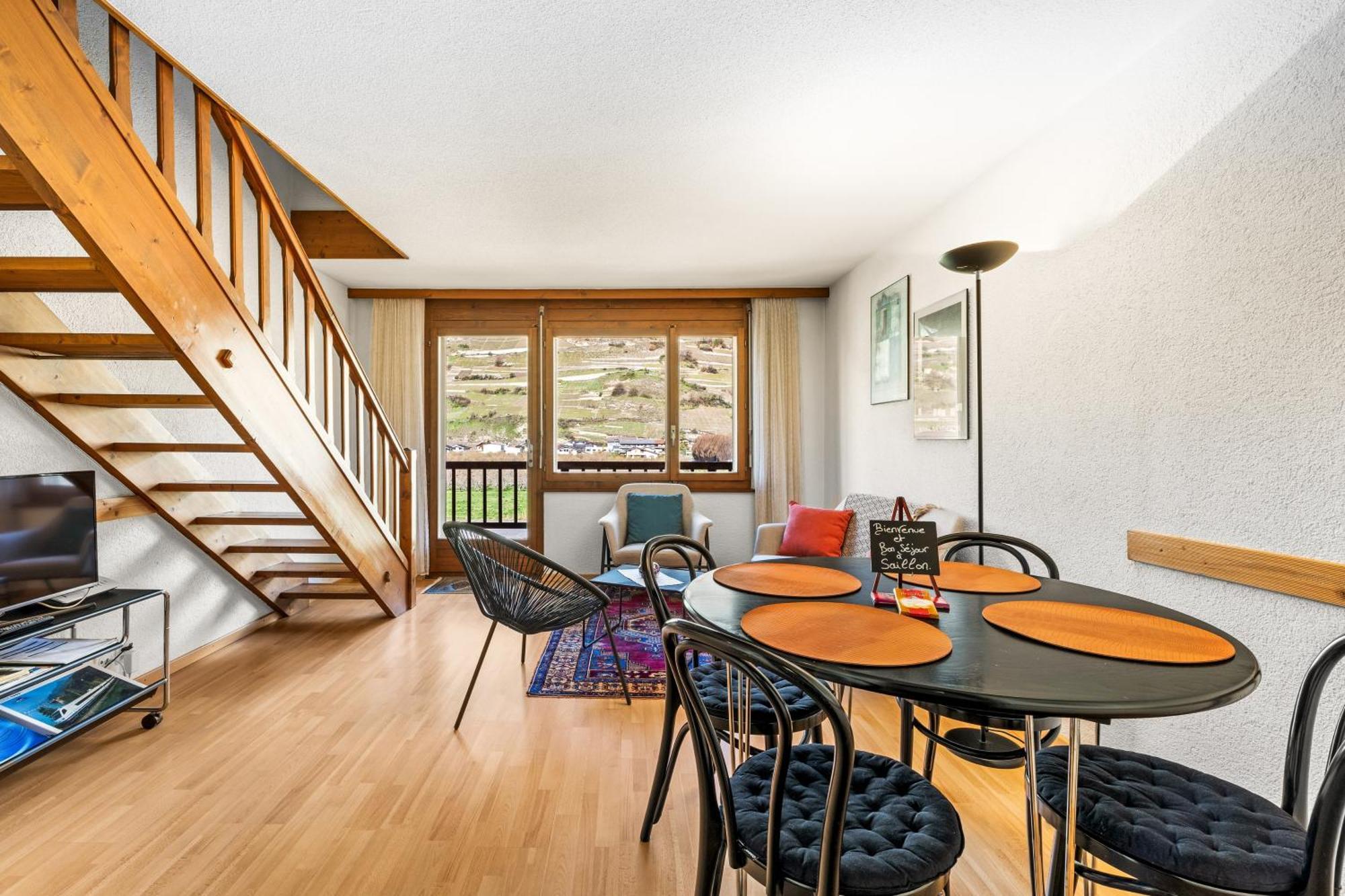 Duplex Cosy Aux Bains De Saillon Daire Dış mekan fotoğraf